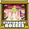 Stationary mini bosses defeated