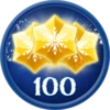 Obtain 100 Stars