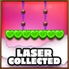 Laser collected