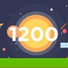 Accumulate 1200 points in total