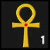 1-P Golden Ankh