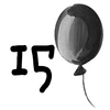 15 balloons