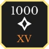 1000 points gained in the 15th century