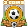 3 coins collected