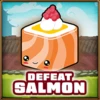 Salmon defeated