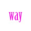 way