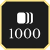 1000 cards