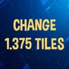 Change 1.375 tiles.