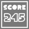 Score 245