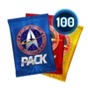 100 packs