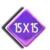 15x15 Clear