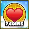 7 coins collected