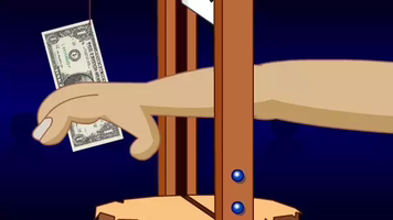 Handless millionaire Logo