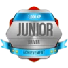 Junior Driver - 1,000 XP