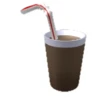 brown liquid
