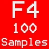 Collected 100x F4 Samples