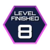 Finished Level 8