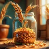 Collect 45 total amount of wheat