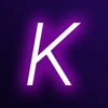 Purple Neon K