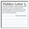 Hidden Letter 5