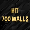 Hit 700 walls.