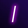 Purple Neon I