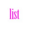 list