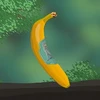 Here comes the banana!