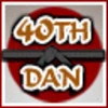 40th Dan Black Belt