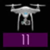 Use holodrones 11 times.