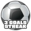 3 goals streak