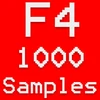 Collected 1000x F4 Samples