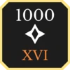 1000 points gained in the 16th century