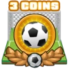 3 coins collected