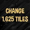 Change 1.625 tiles.