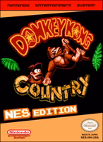 ~Hack~ Donkey Kong Country NES Edition Logo