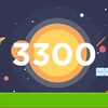 Accumulate 3300 points in total