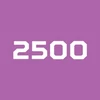 Accumulate 2500 points