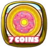 7 coins collected