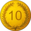 10 gold