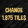 Change 1.875 tiles.