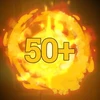 Cast a fireball with a power of 50 or more.