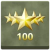 Get 100 stars