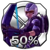 達成度５０％