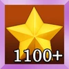 Collect 1100 stars