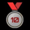 Collect 10 silver medals