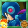 Uh, Mega Man, you been out in the sun too much? (Easy)