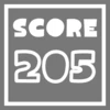 Score 205