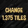 Change 1.375 tiles.