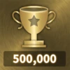 Reach 500,000 points